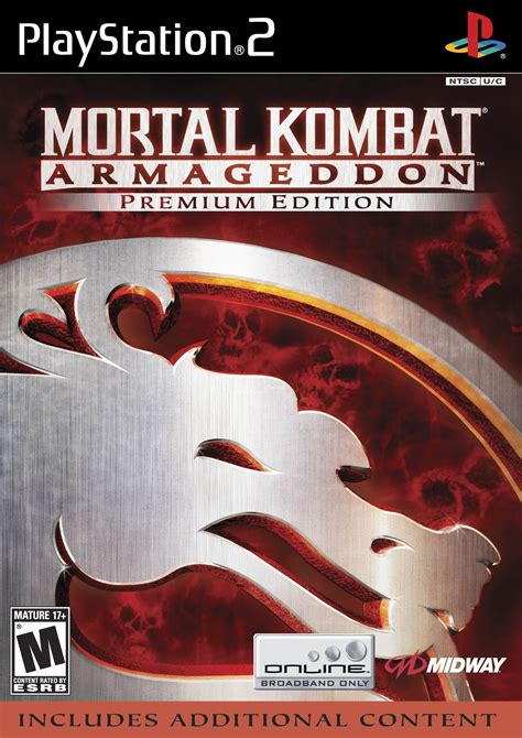 mortal kombat armageddon ps2 box limited edition box metal|mortal kombat armageddon roster.